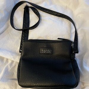 Nicole Miller Black Crossbody Bag